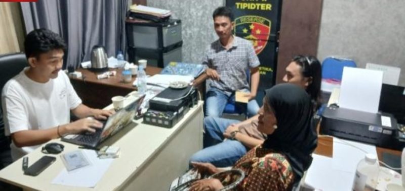 Tak Terima Jadi Korban Pengeroyokan, Kakon Way Manak  Lapor ke Polres Pringsewu