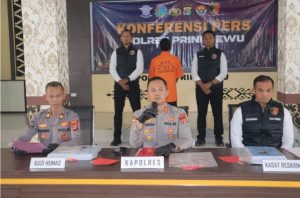 Polres Pringsewu Tetapkan Kepala Pekon Sukoharjo III Barat Sebagai Tersangka Tindak Pidana Korupsi
