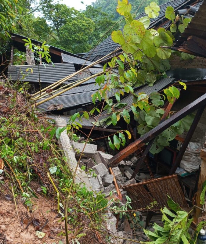 Banjir dan Tanah Longsor Landa Kecamatan Limau, Tanggamus