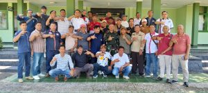 Kodim 0424 Tanggamus Membangun Sinergi ‘Ngopi Bareng’ Dengan Insan Pers